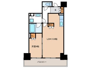 ローレルタワー堺筋本町(514)の物件間取画像